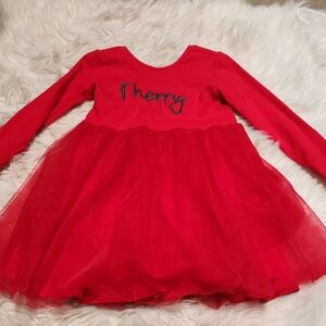 Ruffle Butts Christmas Tulle Dress- 5